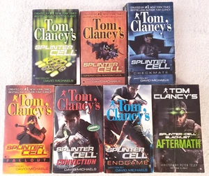 Lot 7 Tom Clancy David Michaels PB Almost Complete All Splinter Cell Series #1-7 - Picture 1 of 1