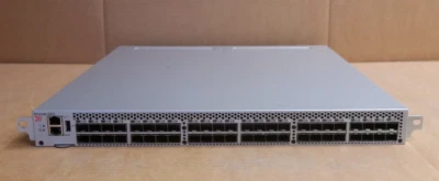 Brocade 6510 48-Port 16Gb FC SAN Switch NA-6510-24-8GMC-R (24-Port Active) B2F - Image 1 of 4