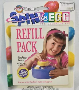 Dudley's Spin An Egg Easter Coloring Refill Vintage 1995 - Picture 1 of 4