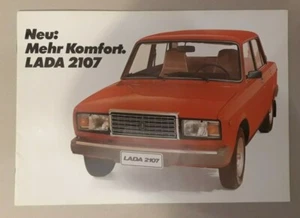 Lada 2107 Saloon Brochure 1983 - Picture 1 of 3