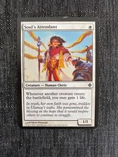 Soul's Attendant *Common* Magic MtG x1 Rise of the Eldrazi Heavy Play