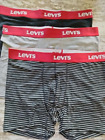 Levi's Men's Lot of THREE Boxer Briefs Underwear Large MINT FREE SHIPPING!