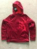 Nike Therma dry fit jacket hoodie kids boys Red Medium M full zip youth...