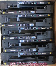 3 Stück LOT LENOVO Dockingstation 4337 Dock ThinkPad T400s ohne KEY OFFEN