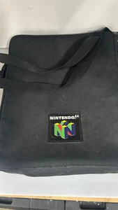 OEM Nintendo 64 Soft Carrying Case With Removable Pad N64 Storage Bag Strap - Picture 1 of 4