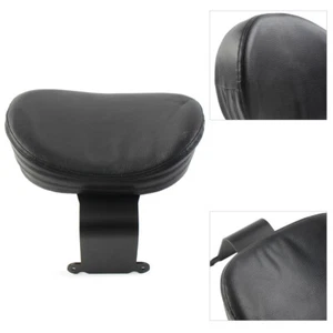 1pc Black Driver's Backrest/Backrest Pad For Honda Shadow VT400 VT750 1997-2003 - Foto 1 di 11