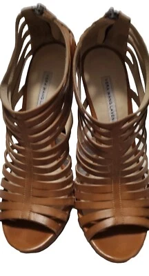 Sandalias Vera Wang Lavanda BURKE Plataforma Gladiador Coñac Talla 8 Foto 1 de 4