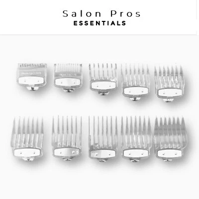 Premium Clipper Guards Guides Fits Wahl Babyliss Pro JRL Gamma+ Stylecraft
