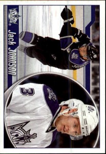 2010-11 Panini Stickers Kings Hockey Card #243 Jack Johnson