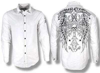 Xtreme Couture by Affliction Men's Button Down Shirt Spareten - Image 1 of 4