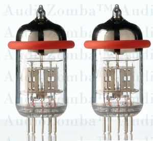 VACUUM TUBE VALVE 2X SET 6N2P-EV 6N2 ECC83 6AX7 VOSKHOD ROCKET OTK 6DJ8 NOS UK   - Picture 1 of 5