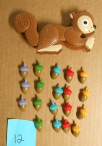 Sneaky Snacky Squirrel Juego Reemplazos 19 Bellotas y Ardilla B12 - Imagen 1 de 5