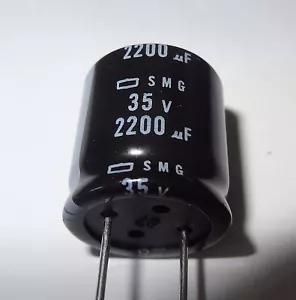 1 pc 2200uF 35V, Electrolytic Capacitor - Picture 1 of 1