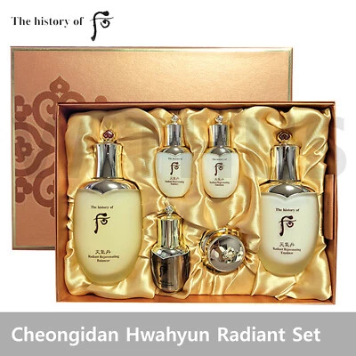 История Whoo Cheongidan Hwahyun Radiant 2 шт. Специальный Набор - Отслеживание Fedex - Изображение 1 из 2