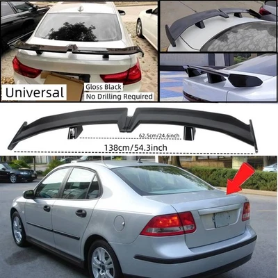 Fits Saab 9-3 93 2003-2007 Sedan Rear Trunk Lid Spoiler Wing Pro Style Universal Foto 1 de 4