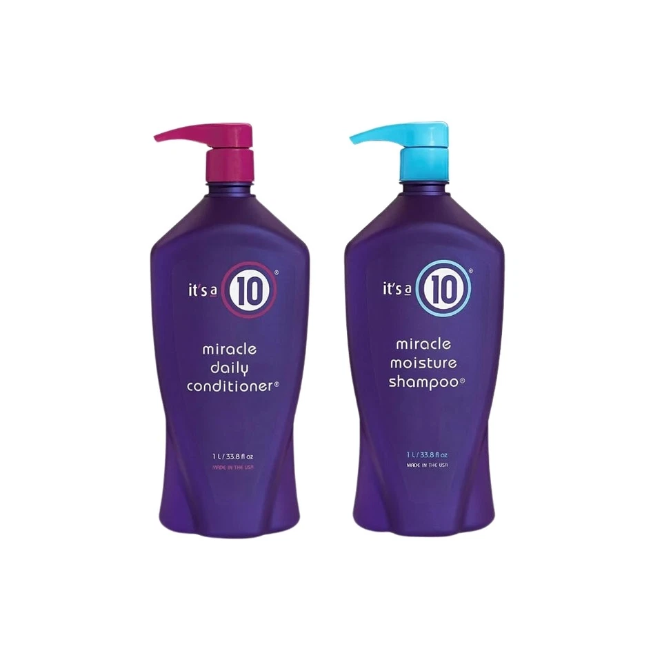 It's a 10 Miracle Moisture Shampoo 33.8 Oz & Daily Conditioner 33.8 Oz Duo. 1 - Image 1 of 1