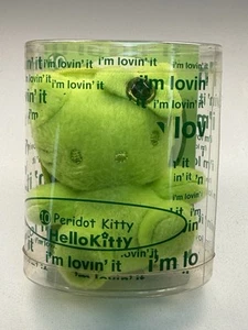 Vintage Sanrio 2004 Hello Kitty McDonalds “I’m lovin’ it” Peridot Kitty - Picture 1 of 1
