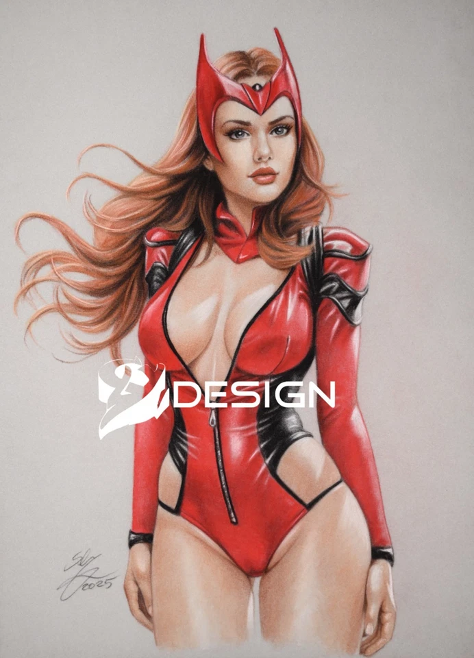 LAST SALE *** ORIGINAL COSPLAY ART by SLY  *** DRAWING # 11542 *** LAST SALE - Изображение 1 из 1