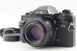 [N NEUWERTIG mit Gurt] Minolta New X-700 MPS schwarz MD Rokkor 50mm F1.7 aus Japan - Bild 1 von 14