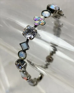 Bracciale SORRELLI AB CRYSTAL pastello strass mop mop argento anticato - Foto 1 di 9