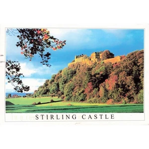 Vintage Stirling Castle Schottland Reise Souvenir Postkarte Wahrzeichen - Bild 1 von 2