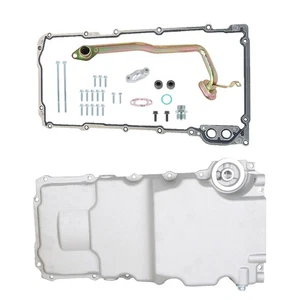 Labwork 302-3 LS Low Aluminum Rear Sump Oil Pan Fit For Chevy 4.8L 5.3L 6.0L - Picture 1 of 15