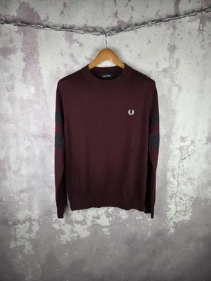 Fred Perry Sweater Wool Luxury Y2K Long Sleeve Men’s Classic Size L - Image 1 of 4