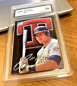 1993 Studio Jose Canseco Texas Rangers #47 GMA 10 GEM MT - Picture 1 of 1