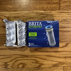 BRITA Stream Pitcher Replacement Water Filters (2 Pack) Sealed - Picture 1 of 4