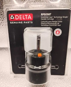 Cartucho de válvula de una manija DELTA Faucet RP50587, cromado, pequeño, NUEVO - Imagen 1 de 2