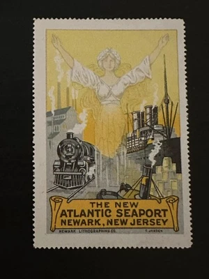 12R589  United States Atlantic Seaport New Jersey  Revenue collection old lot - Image 1 of 2