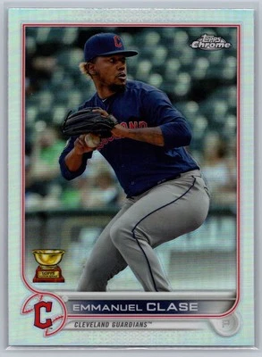 2022 Topps Chrome Sonic #130 Emmanuel Clase Refractor - Image 1 of 2