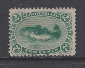 Neufundland - Die erste Kabeljauausgabe (1865) (Scott 24, MH, Katze 150 $) - Bild 1 von 2