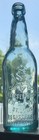 ST. LOUIS MO, Sparkling Clean Blob Beer, Bluish Aqua, ANHEUSER-BUSCH BRW