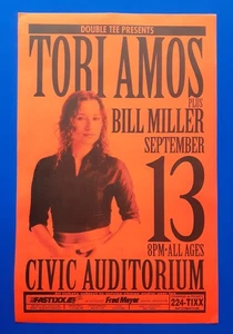 TORI AMOS Concert Poster US 1994 17" x 11" official promo poster RARE! - Picture 1 of 1