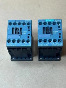 2xPack SIEMENS SIRIUS IEC Magnetic Contactor S00 16A 7.5kW 400V 3 Pole 120V 60Hz - Picture 1 of 8