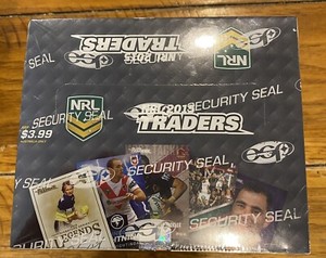 2015 Nrl ESP Rugby League Factory Sealed Box Of Traders Cards 36 Packs.