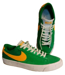 Nike Zoom Blazer Pro GT Grant Taylor SB Mens 12 Low Lucky Green Gold DC7695-300 - Picture 1 of 12