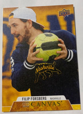 #C169 Filip Forsberg - Nashville Predators - 2020-21 Upper Deck Canvas Hockey