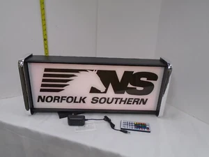Norfolk Southern LED Display lighted sign lightbox Wall Hanging Light - Picture 1 of 6