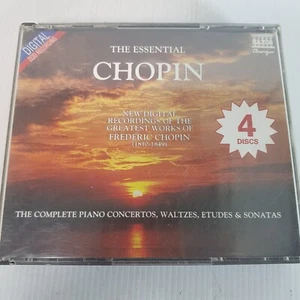 The Essential Chopin The Complete Piano Concertos,Waltzes,Etudes & Sonatas CDSX4 - Picture 1 of 8
