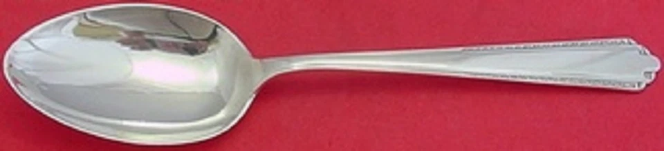 Park Avenue by Manchester Sterling Silver Serving Spoon  8" - Image 1 of 1