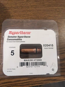Genuine Hypertherm 020415 Electrodes, Max200 HT2000 - Picture 1 of 2