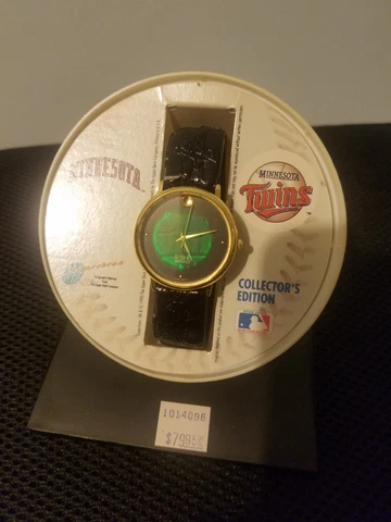 1990 MLB Upper Deck Laserchron Holo Minnesota Twins Collector's UDC Quartz Watch Cover