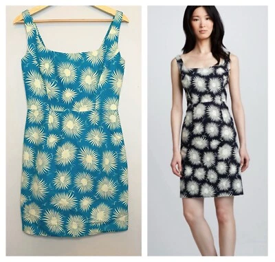 Vestido vaina para mujer Milly New York Sydie verde azulado blanco EE. UU. 6 $385 Foto 1 de 4