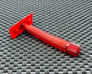 PLASTICS BY DILLON BECK 1940'S WW II RED CROSS MILITARY Safety Razor PARTS ONLY! - Picture 1 of 4