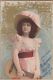 Victorian Trade Card-National Yeast Co-Seneca Falls, NY-Girl w/ Madolin