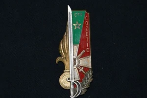 INSIGNE PROMOTION CAPITAINE COZETTE-EMIA LEGION ETRANGERE- MATRICULE - Picture 1 of 2