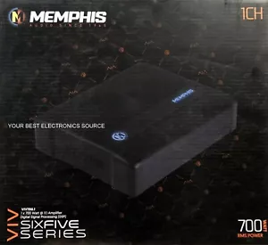 NUEVO Mono Amplificador de Coche de 1 Canal Memphis Audio VIV700.1 SixFive Series - Imagen 1 de 1