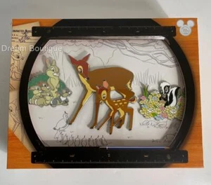 Disney D23 Expo 2022 Bambi Animator Box Pin Set Limited Edition of 150 NWT - Picture 1 of 3